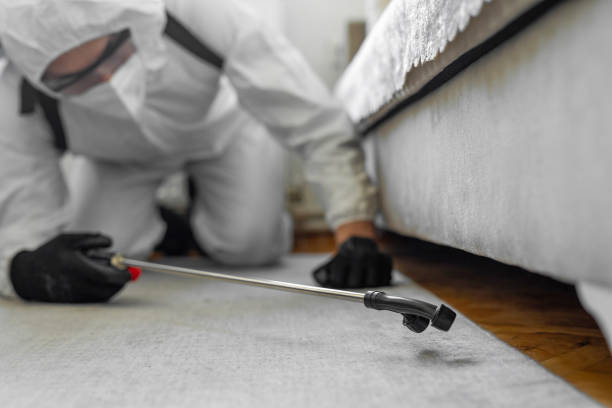Professional Pest Control technician working in Conehatta, MS